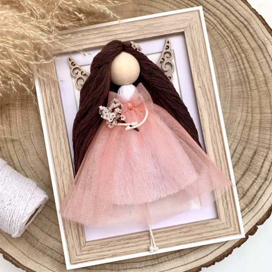 Ange en macramé 29