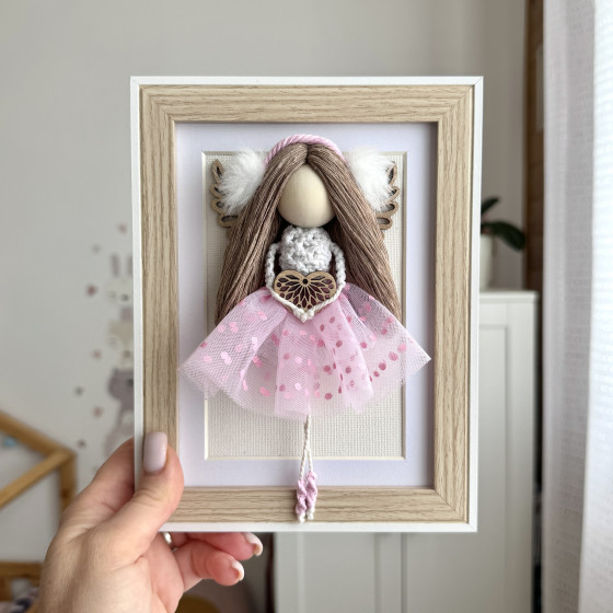 Poupée en macramé 48