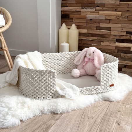 Panier en macramé pour animal de compagnie