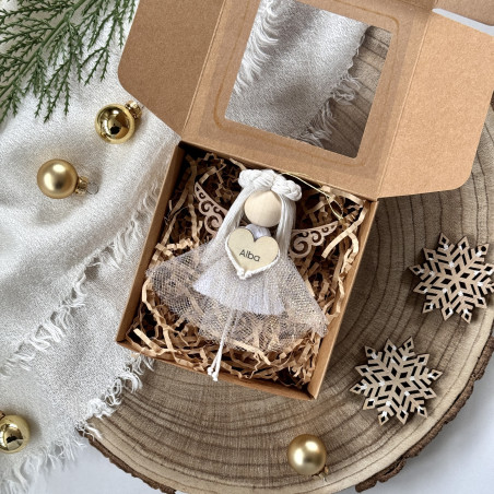 Ange de Noël personnalisé (fille)