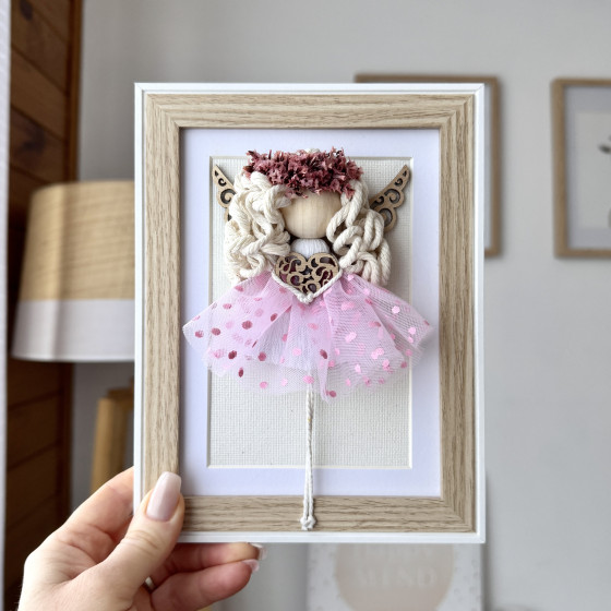 Poupée en macramé 49