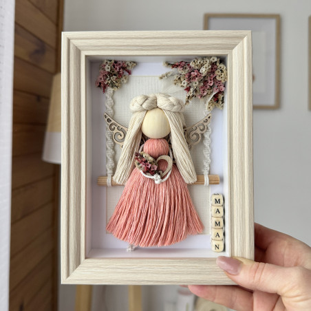 Poupée en macramé 50 (personnalisée)