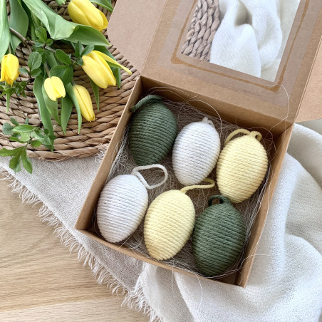 Coffret d’œufs de Pâques "Printemps"