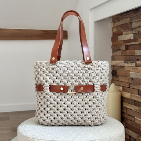 Sac macramé "Élise"