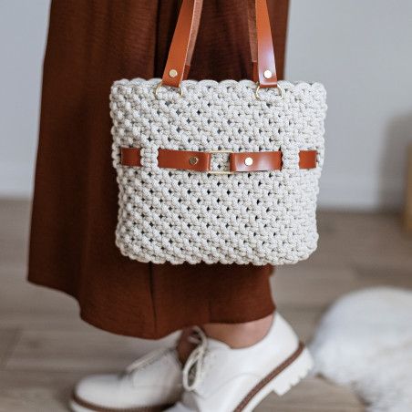 Sac macramé "Élise"