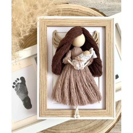 Ange en macramé 26