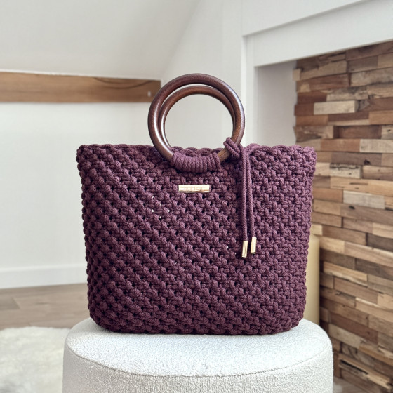 Sac macramé "Odette"...