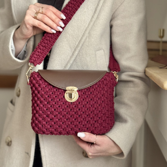 Sac macramé "Manon" (vin...