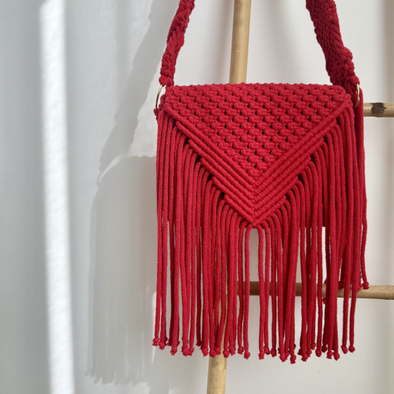 Sac macramé "Scarlett"