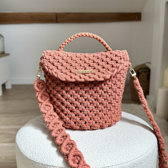Sac macramé "Adèle"...