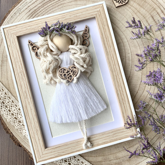 Ange macramé 2