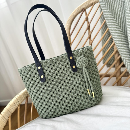 Sac macramé "Clémence"