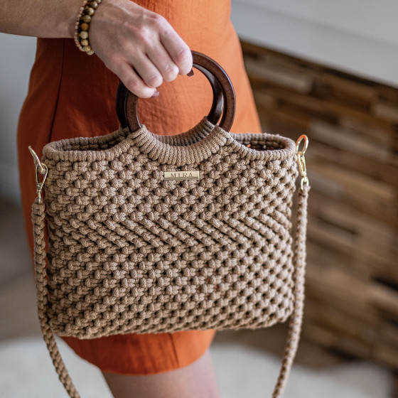 Sac macramé "Terra"