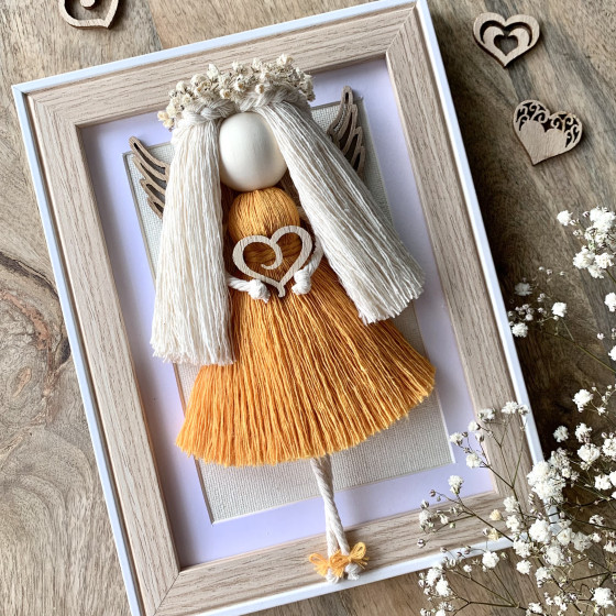 Ange macramé 7