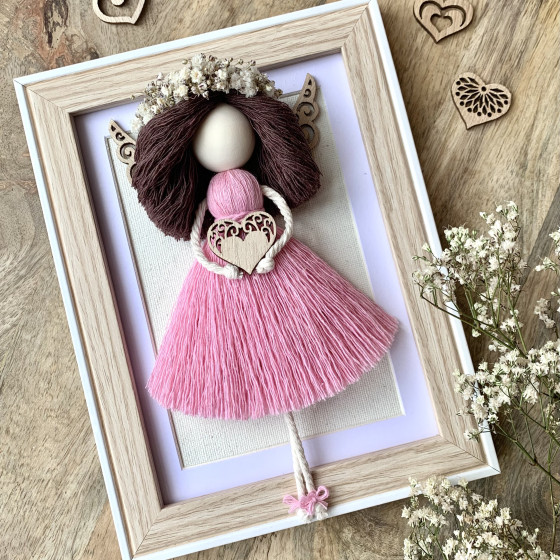 Ange macramé 12