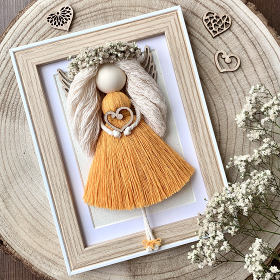 Ange macramé 13
