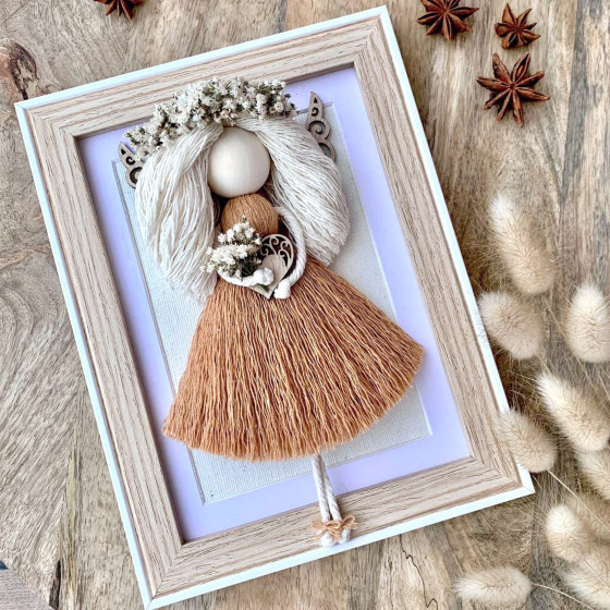 Ange macramé 18